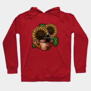 Loves sunflowers Hoodie